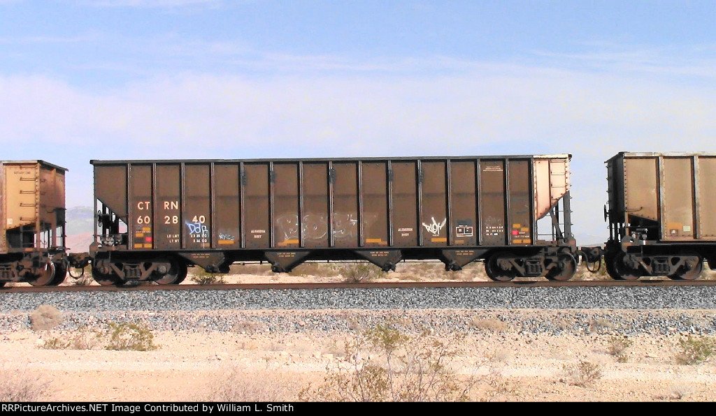 EB Unit Empty Open Hopper Frt at Erie NV -52